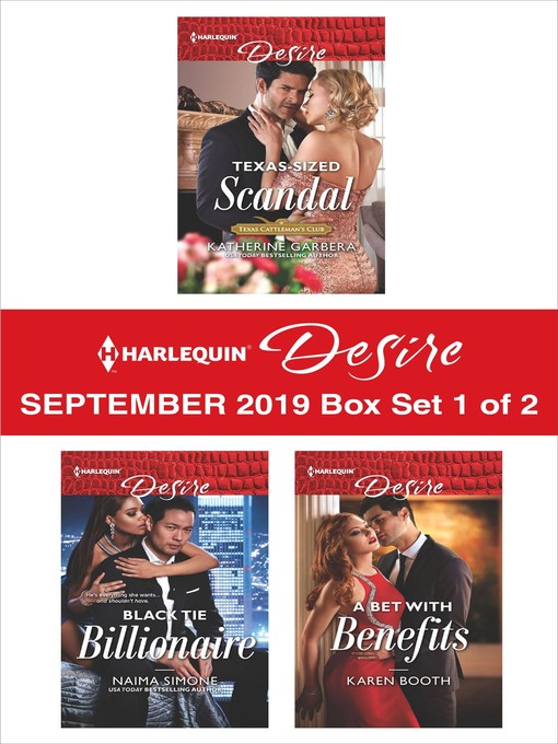 Title details for Harlequin Desire September 2019--Box Set 1 of 2 by Katherine Garbera - Available